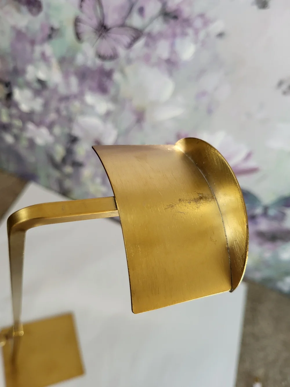 Purse Or Bag Stand In Gold Color For Display Selling Posh